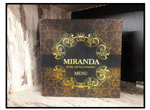 Καλλιτεχνικοί κατάλογοι για το κατάστημα 'Miranda'