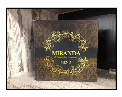 Καλλιτεχνικοί κατάλογοι για το κατάστημα 'Miranda'